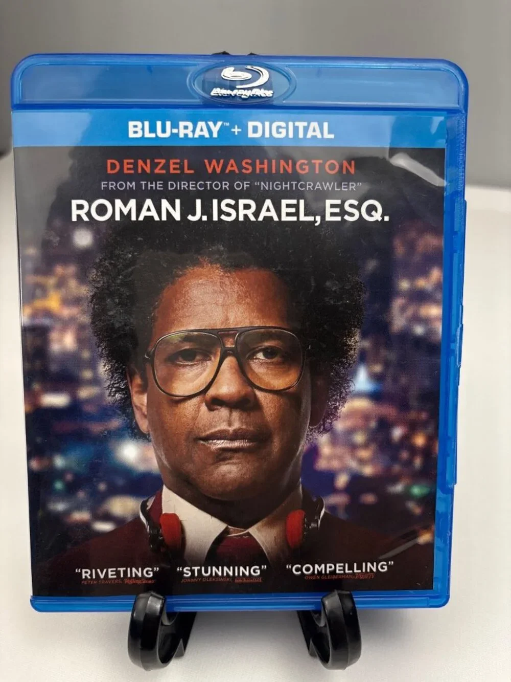 Roman J. Israel Esq. Blu-Ray + Digital Denzel Washington Legal Thriller Drama